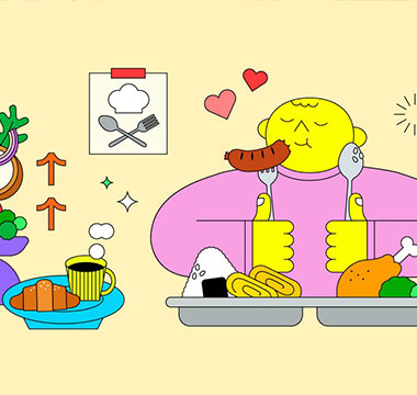 먹짱사원 만들기, 네이버 사람들의 밥심과 '포션'을 책임집니다 이미지